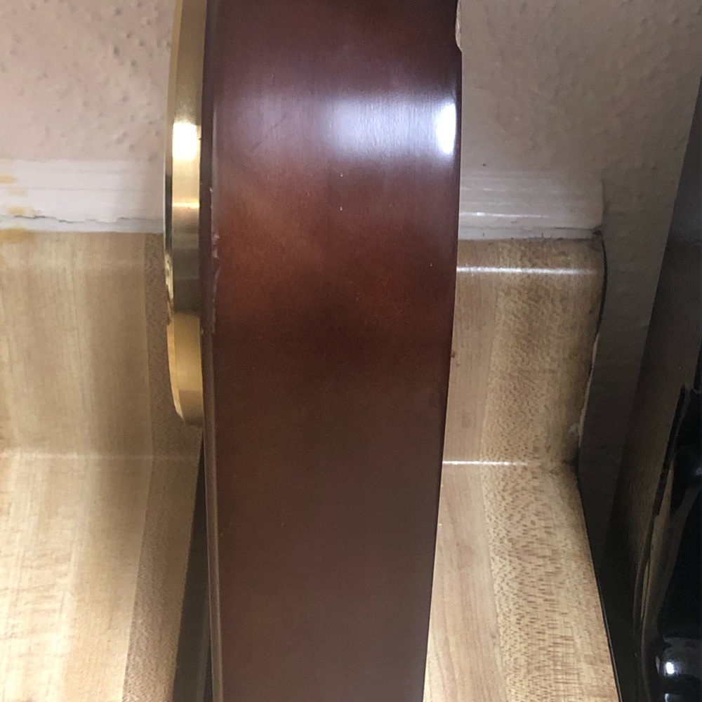 1992 brown Bombay clock!